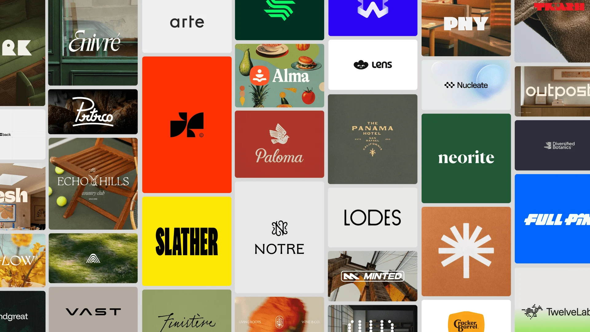 Preview of Logo System's logo inspiration gallery