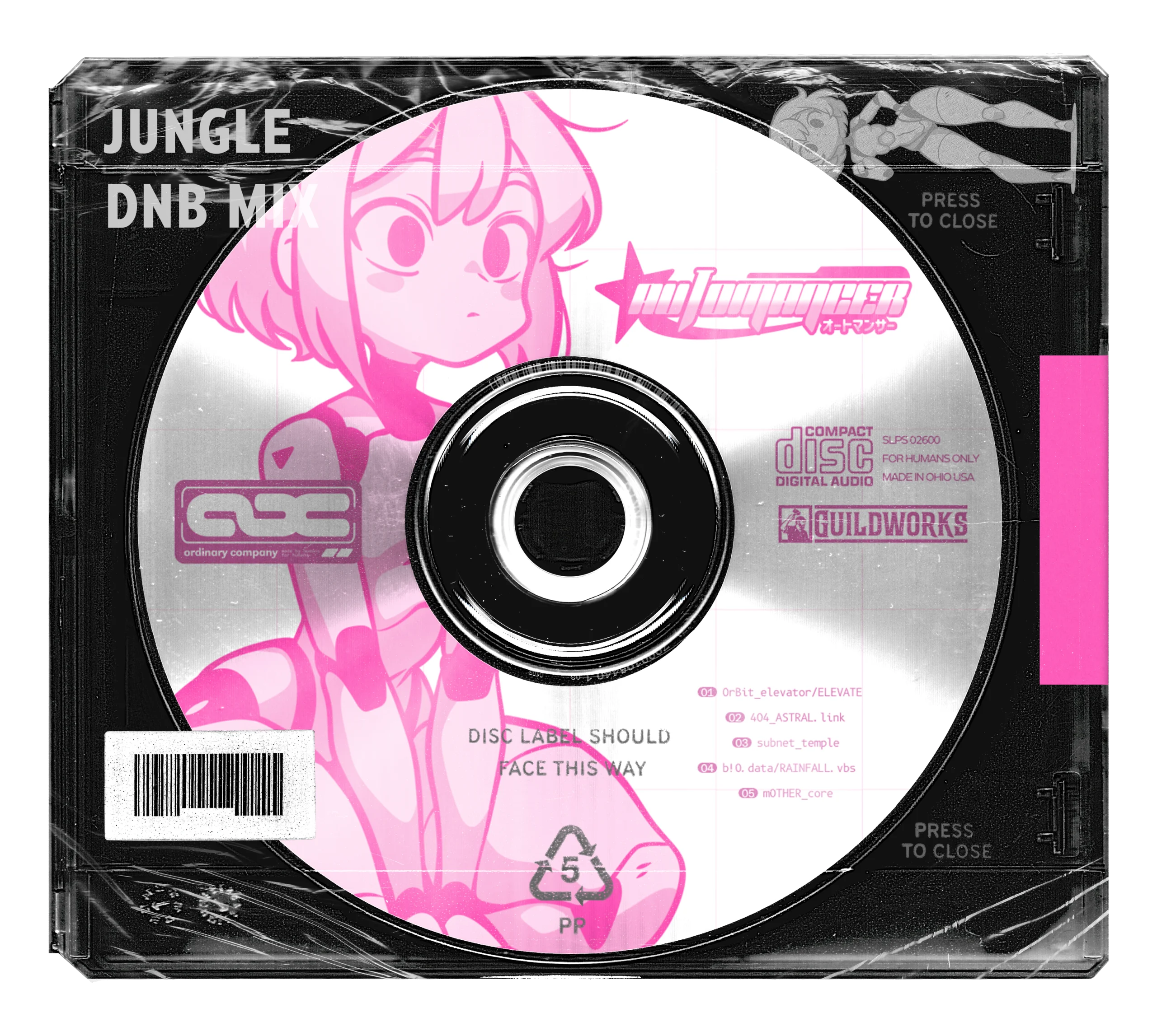 CD Packaging Mockup