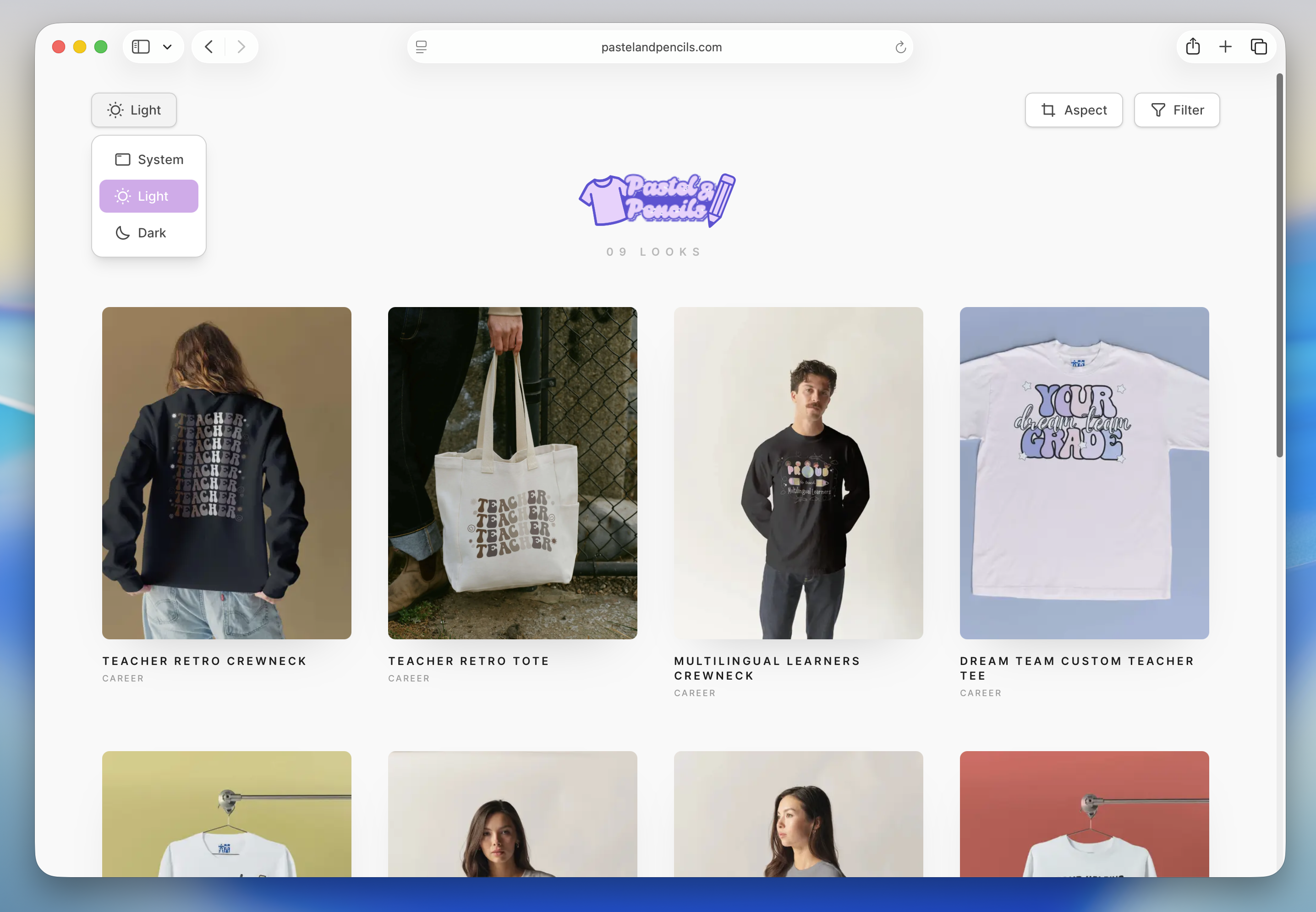 Theme Toggle Interaction