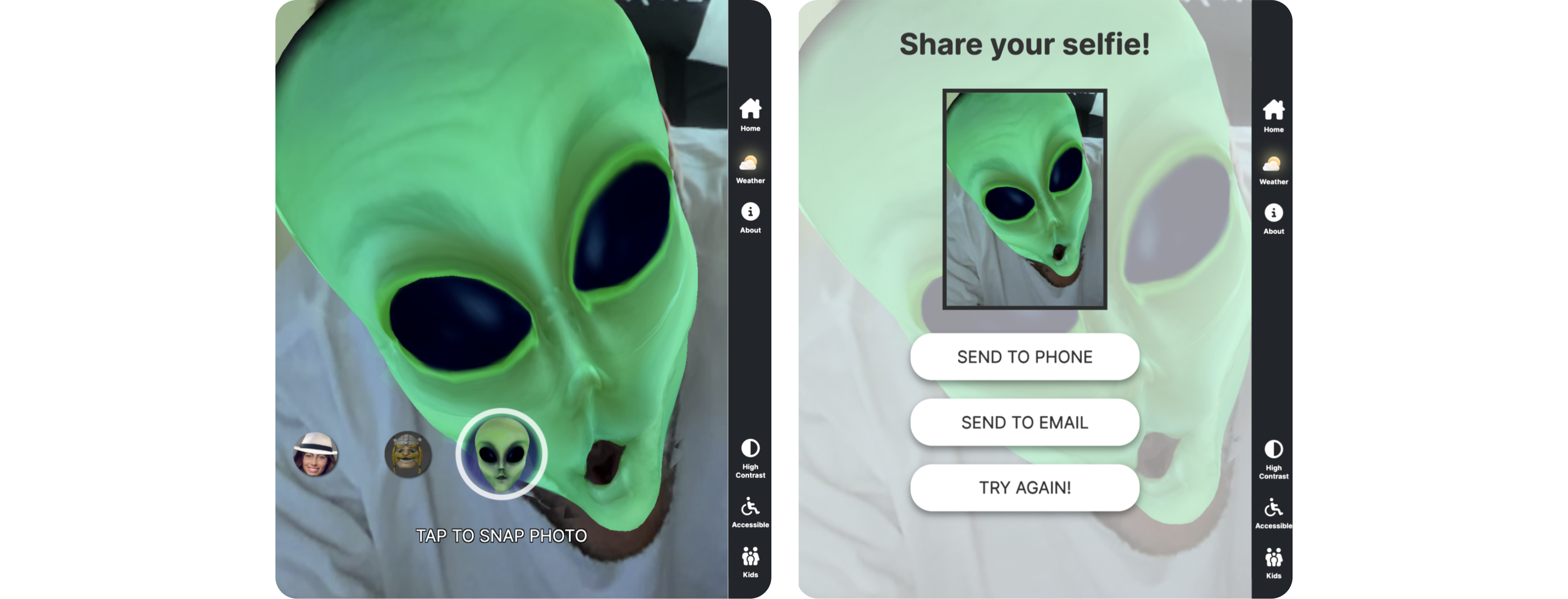 AR Selfie Experience